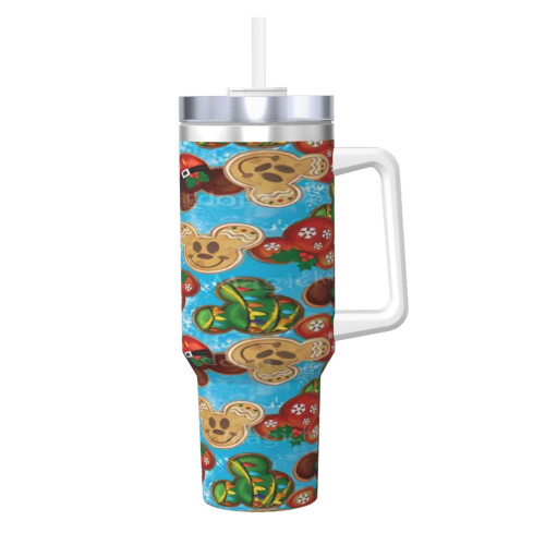 Ποτήρι Mickey Mouse από ανοξείδωτο ατσάλι 40oz με λαβή και