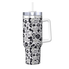 Mickey egér pohár rozsdamentes acélból, 40oz, fogantyúval és