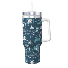 Personalizovaný nerezový hrnek o objemu 40 oz s rukojetí a