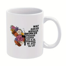 11oz kaffekrus Way Maker sommerfugldesign