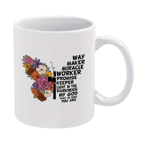 11oz kaffekrus Way Maker sommerfugldesign
