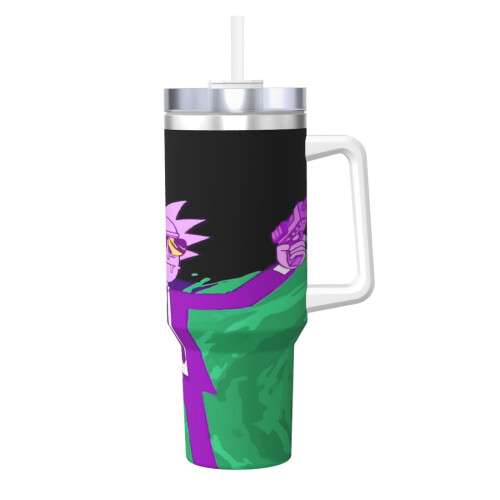 Ποτήρι Rick and Morty 40oz από ανοξείδωτο ατσάλι με λαβή