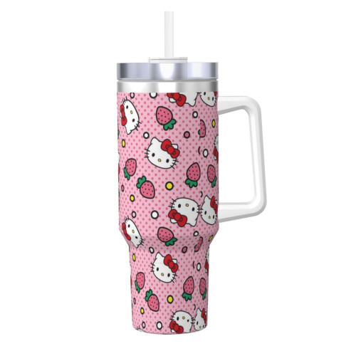 Hello Kitty personalisierter Edelstahlbecher 40oz mit