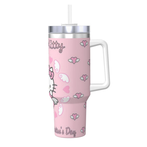 Εξατομικευμένο ποτήρι Hello Kitty από ανοξείδωτο ατσάλι 40oz