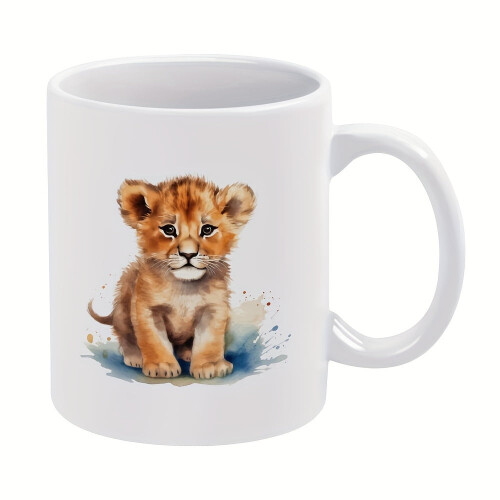 Løve kaffekrus 330 ml 1 stk