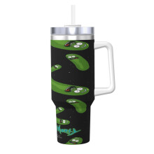 Rick és Morty termosz rozsdamentes acélból, 40oz