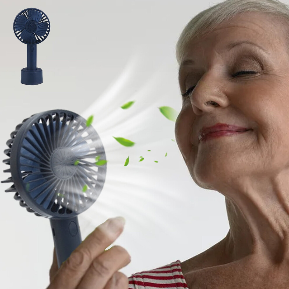 Donemore Mini Portable Fan 3-Speed Usb Rechargeable 901085478541