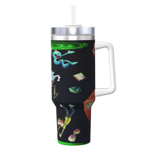 Rick és Morty rozsdamentes acél termosz 40oz