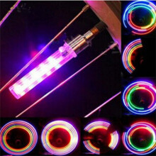 Bike Wheel Lights Waterproof LED Spoke Lights 2 Pack
