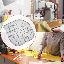 Donemore Eckschneider für Quilts, 1 Stück, aus Kunststoff