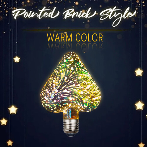 Kerst LED-strooilamp warm wit 3D-vuurwerk 1