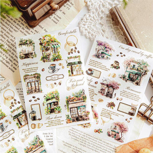 Scrapbooking Stickers PET and Washi 1 Pack