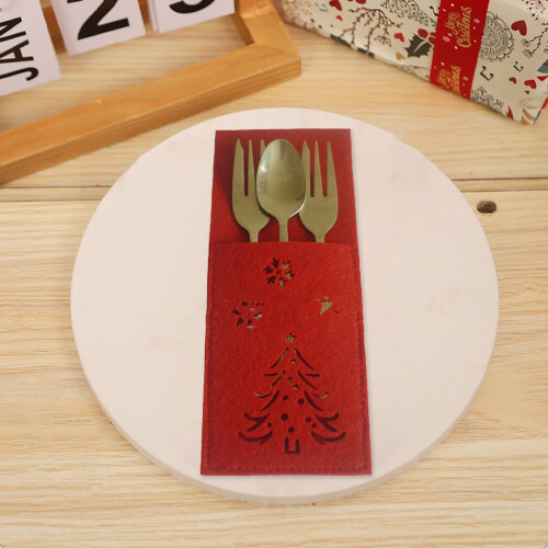 Kerstvorkhouder vierkant 4 stuks 2