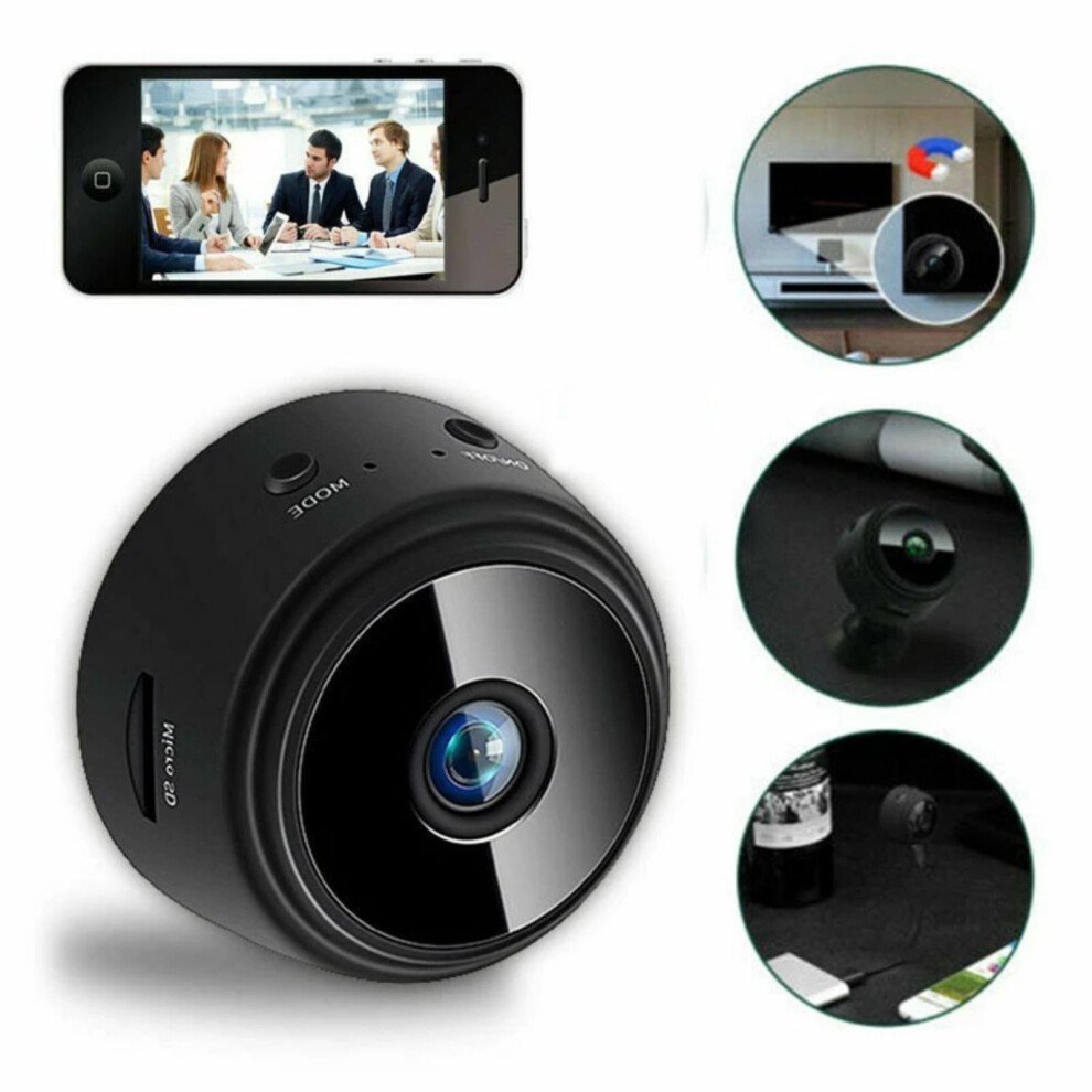 Wireless Security Camera 1080P With Night Vision And Audio 901085479494