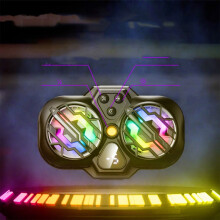 Ventilador magnético para teléfono con luces RGB (1 unidad)