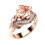 Titanium-plated adjustable wedding band ring 2