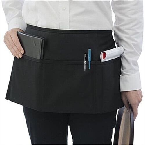 Demi-tablier imperméable à 3 poches, ajustable 2