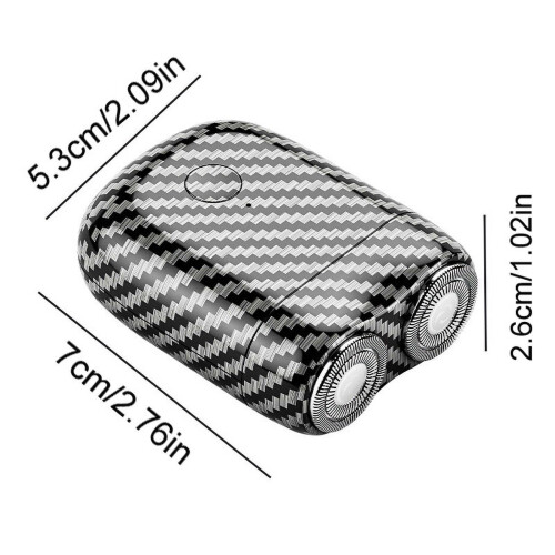 Donemore Mini Φορητή Επαναφορτιζόμενη Ηλεκτρική Ξυριστική Μηχανή 1 τεμ. 2