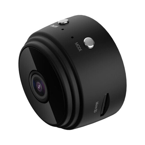 Hjemmesikkerhetskamera1080P svart mini-dørkamera 1