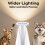 Donemore Hundehaarschneidemaschine, extrem leise mit Licht1 5