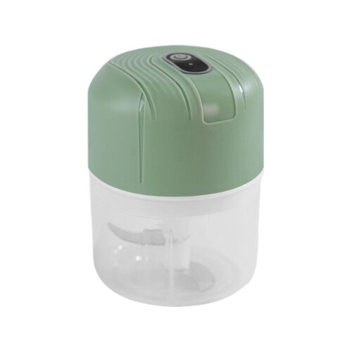 Electric Garlic Masher Blender Green 1 Piece 1