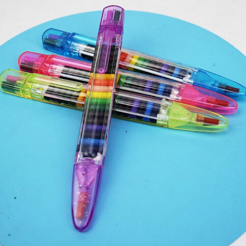 Coffret de crayons Donemore, 20 couleurs, 4 paquets 2