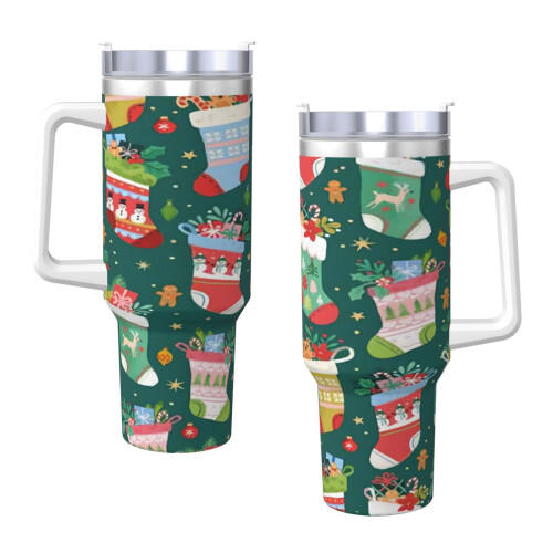 Personlig julestrømpe-glass 40oz rustfritt stål 2