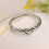 Sterling Silver Blue Sapphire Heart Ring 1 Pc 6