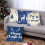 Kerst sneeuwpop kussensloop vierkant 18x18 inch 8