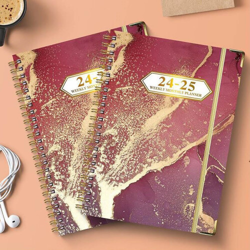 Σημειωματάριο Donemore English planner A5 2024-2025 με πηνίο