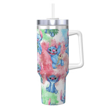 Stitch Personalized 40 oz Stainless Steel Tumbler with
