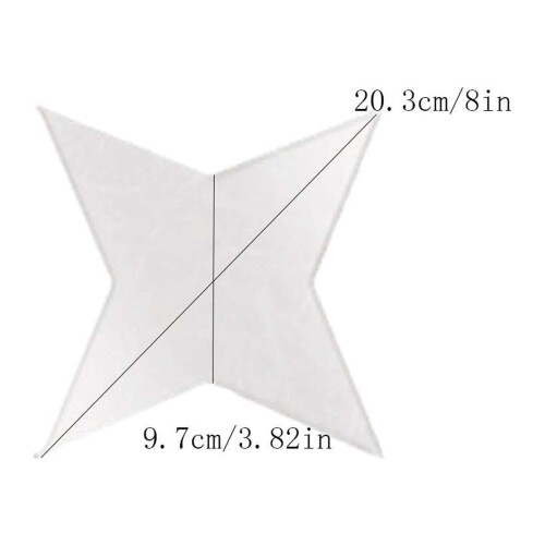 Christmas patchwork star template set four corner 2