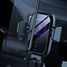 Încărcător auto wireless Donemore de 15 W cu rotație la 360