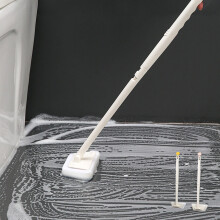 Brosse à récurer éponge Donemore avec long manche pour carrelage