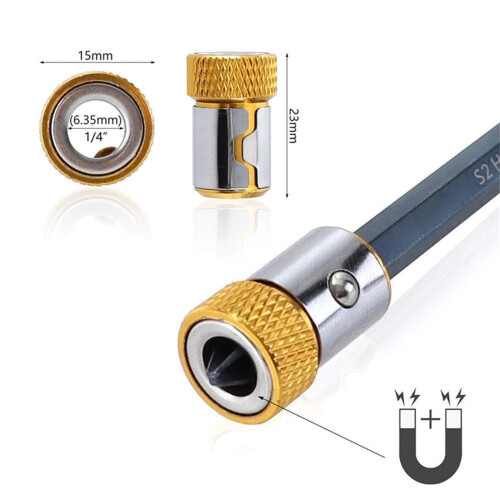 Fankiway magnetische ring voor 6,35 mm schroevendraaierbits, 3-pack 2