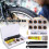 Kit de Reparo de Pneus de Bicicleta com Remendos e Selante 2