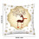 Housse de coussin décorative en forme de cœur 30 x 30 cm 3
