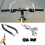 Cykelassistentstyr i aluminiumlegering, 1 par 6