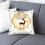 Housse de coussin décorative en forme de cœur 30 x 30 cm 5
