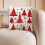Housse de coussin flocon de neige de Noël pour canapé-lit 7