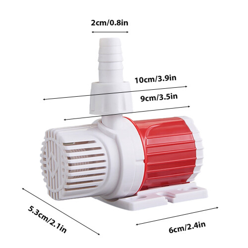 Donemore draagbare dompelpomp 12V DC voor aquariums en 2