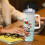 Vaso de acero inoxidable de Mickey Mouse de 40 oz con asa y 7