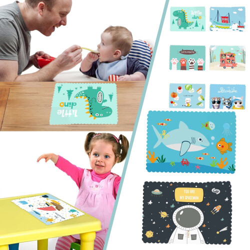Set de table en tissu épais pour enfants (1 pièce) 1
