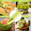 Wassermelonenschneider-Set aus Edelstahl 5