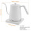 Grusce elektrisk svanehalskedel 800 ml rustfrit stål 8