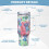 Stitch Personalisierter 40oz Edelstahlbecher mit 6