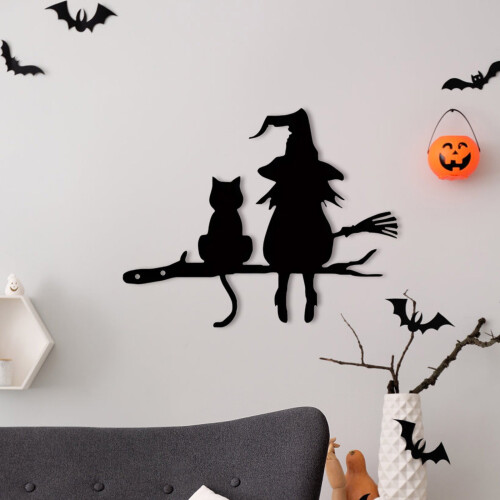 Halloween horror wall hanging decoration for garden 1