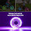 LED bicycle spoke light USB rechargeable 1 pair 4