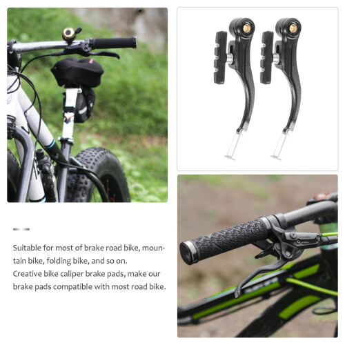 Bromsbelägg för mountainbike, metallic, 4-pack 1