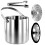 Balde de gelo Grusce com tampa e coador (2,0L) 7